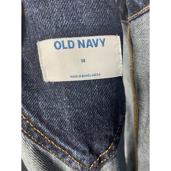 NWT Old Navy Women’s Plus Size 26 Denim Overalls Medium Wash Adjustable Straps - Picture 8 of 16